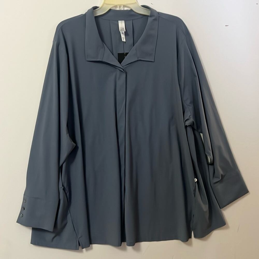 MARLA WYNME NWT LONG SLEEVE PLUS SIZE BLOUSE SIZE 3X